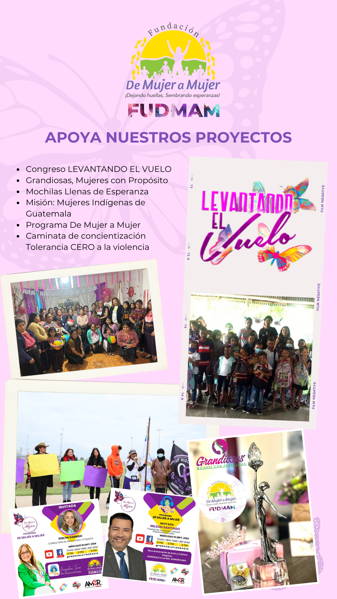APOYA NUESTROS PROYECTOS