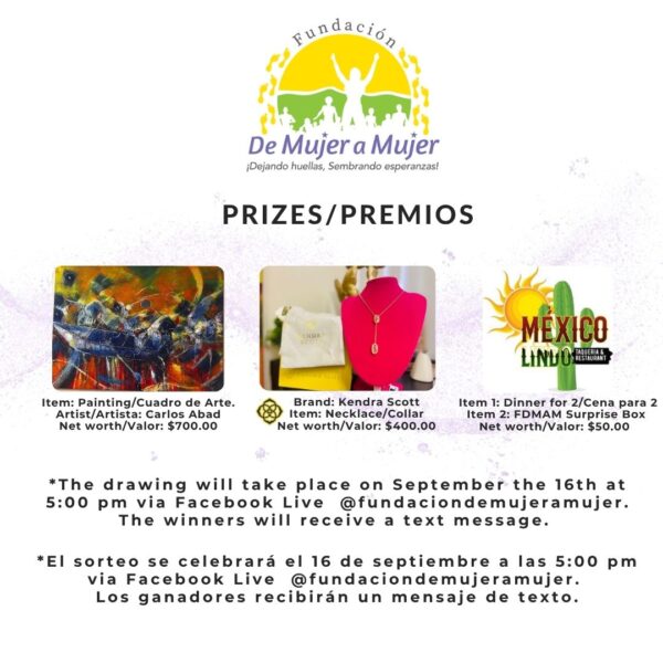 Fundraising Raffle | Sorteo Pro-Fondos - Imagen 2